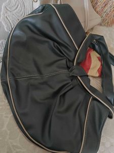 Chic dark green 🌑 Hobo Bag