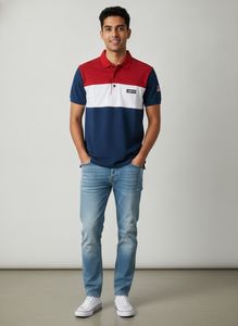 Levi's Color Block Polo Shirt
