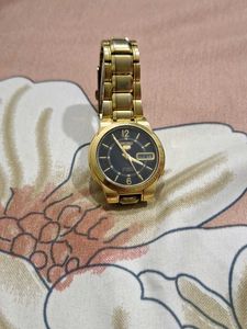 Seiko Automatic Gold Watch