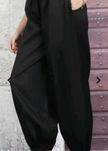 Chic High-Waisted Black Palazzo Pants