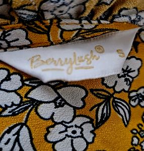 Yellow Floral Top