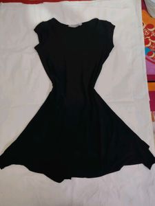 Chic Black A-Line Mini Dress