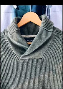Olive Green Knit Sweater
