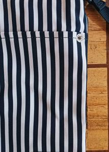 Chic Striped Sling Bag by Tommy Hilfiger