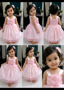 Beautiful Pink Baby Girl Dress