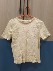 Cream Graphic T-Shirt