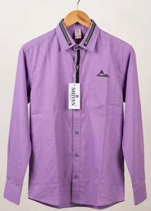 new  Purple Casual Shirt