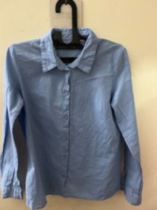 Light Blue Button-Up Shirt