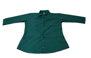 Elegant Teal Button-Down Shirt