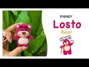 Disney Lotso Bear Crochet toy 🪀