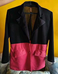 Chic Color Block Blazer