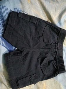 Boy's Navy Blue Cargo Shorts