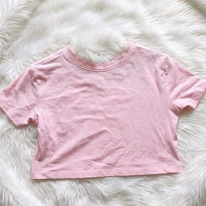 🌸 Y2K Pink "Italia 89" Cropped Jersey Tee 🌸