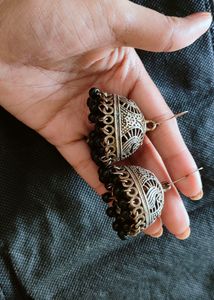 Oxidised Earrings