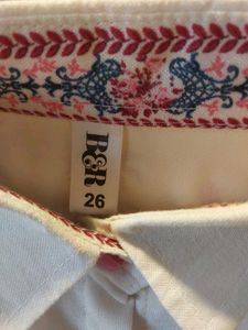 Kids 6-8 years old 26" B&amp;R Floral Design Jumpsuit