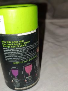 PeeSafe Reusable Menstrual Cup
