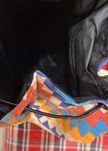 Canvas Multicolored Backpack / Bag