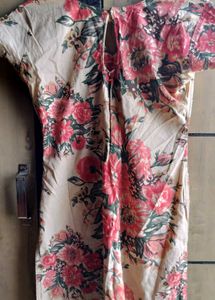 Beautiful Floral Print Kurta