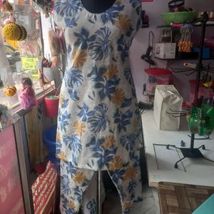 Women's Printed Kurta Set