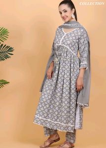 Women's Aliya Cut Kurti Set
