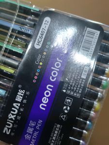 New Neon Glitter Gel Pens