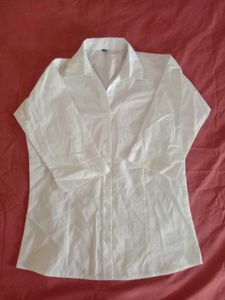 Classic White Collared Shirt