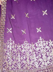 Embellished Purple Lehenga Choli Set