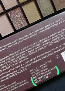MARS Dance with Joy Eyeshadow Palette