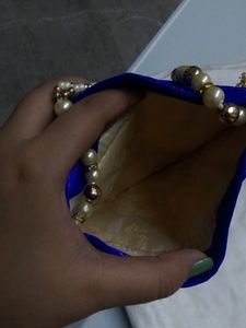 Royal Blue Potli