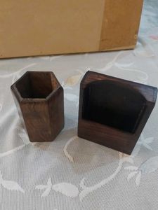 Desk Organizer Note pad holder &amp; Pen Pencil