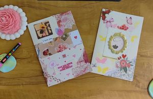 Handmade Vintage Card