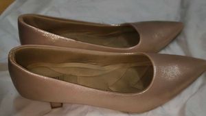 Rose Gold pink Metallic Pointed 👠✨