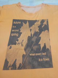 Peach Graphic Tee