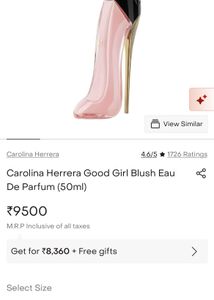 CH good girl blush EDP