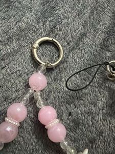 Cute Beaded Charms bag charm/Phone Charm set of 2