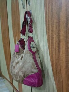 Coach Monogram Shoulder Bag