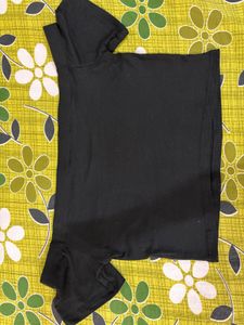 Black Off-Shoulder Top