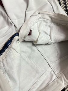 White Wide Leg Jeans