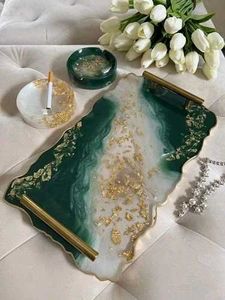 Custom  Resin pooja thali and photo frame
