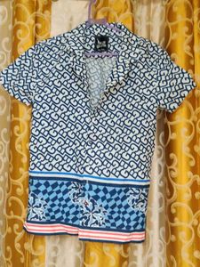 Stylish Boys’ 2-Piece Set – Shirt + Shorts