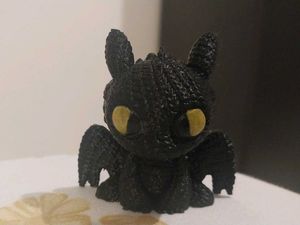How to Train Your Dragon Toothless 3D printing