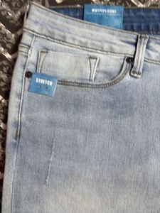 Light Wash Distressed Jeans
