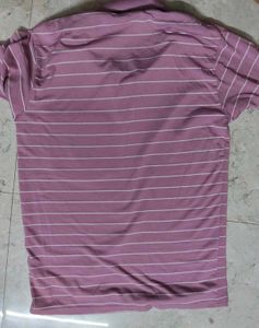 Men's Striped Polo T-Shirt