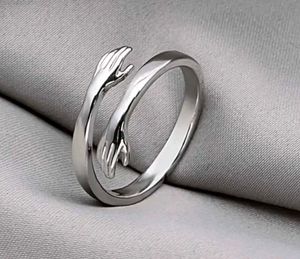 Hug Ring  Silver