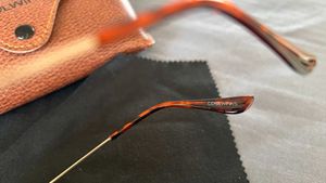 Round Blue Mirror Sunglasses