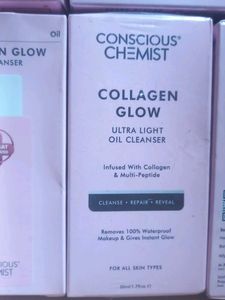 Conscious Chemist Collagen Glow Oil Cleanser