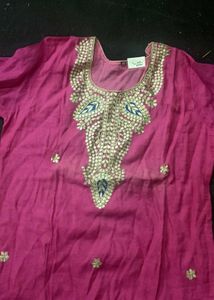 Elegant Embroidered Kurta