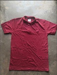 Men's Maroon Polo T-Shirt