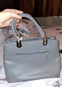 combo offer 😍grey bag &amp; brown clutch