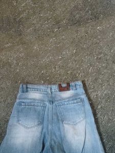 Light Wash Wide Leg Jeans